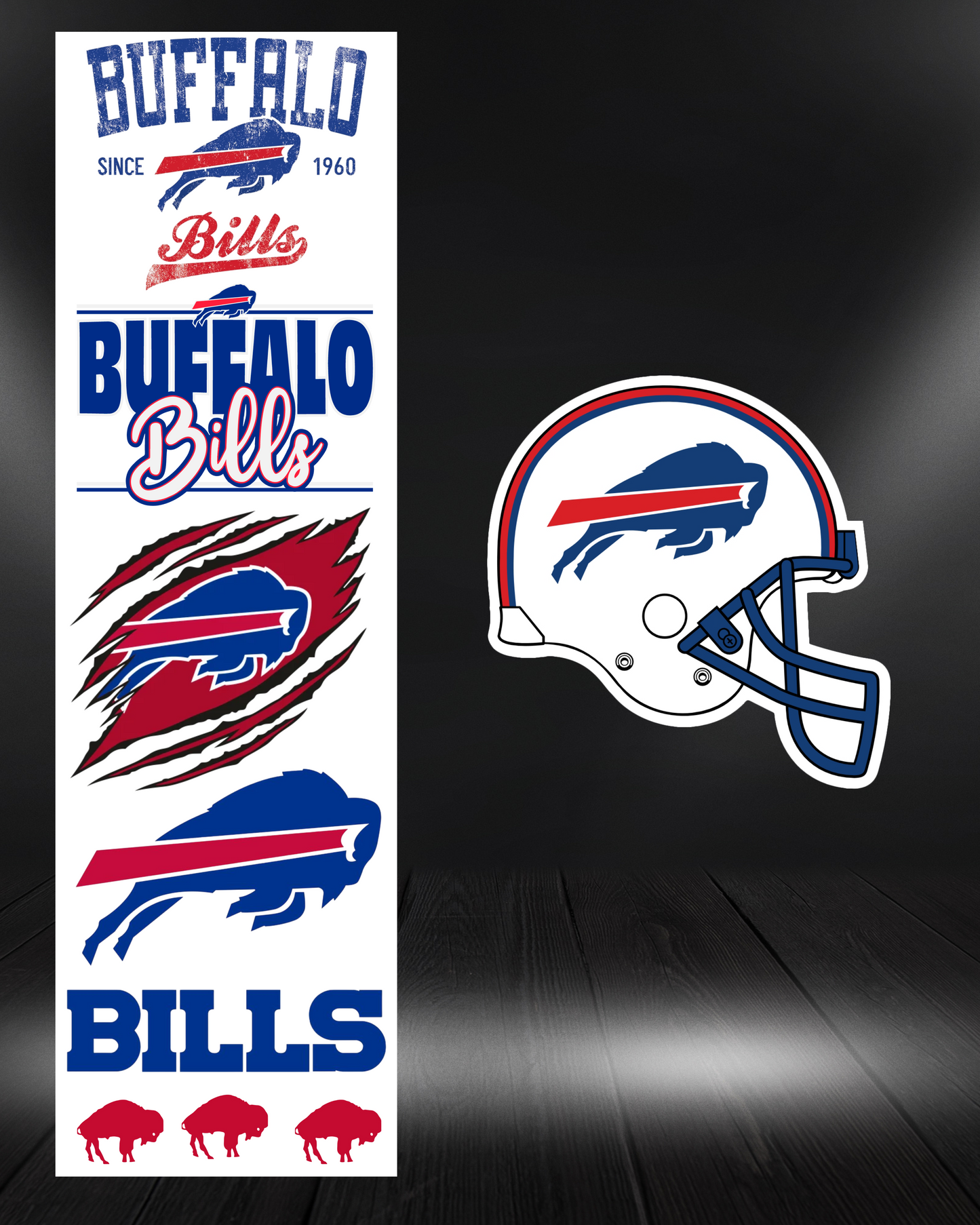 Buffalo Bills Pre Made Gang Sheet