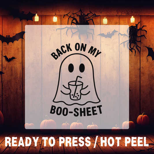 Back on my Boo-Sheet