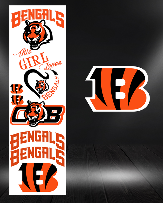 Bengals Pre Made Gang Sheet