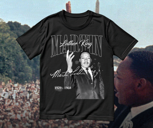 Martin Luther King Jr. Legacy Tee – 1929–1968 Tribute Shirt
