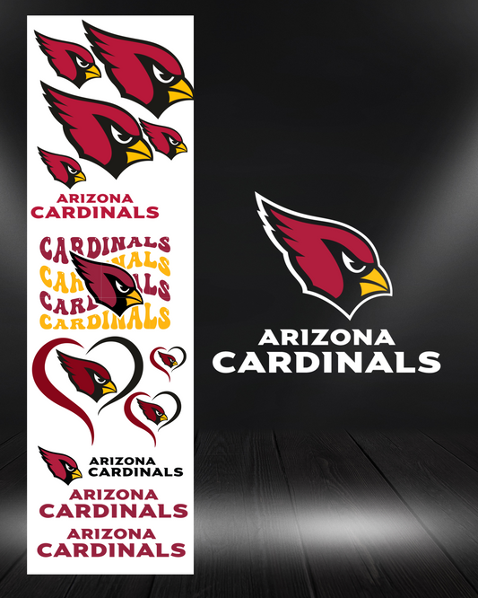 Cardinals Pre Made Gang Sheet