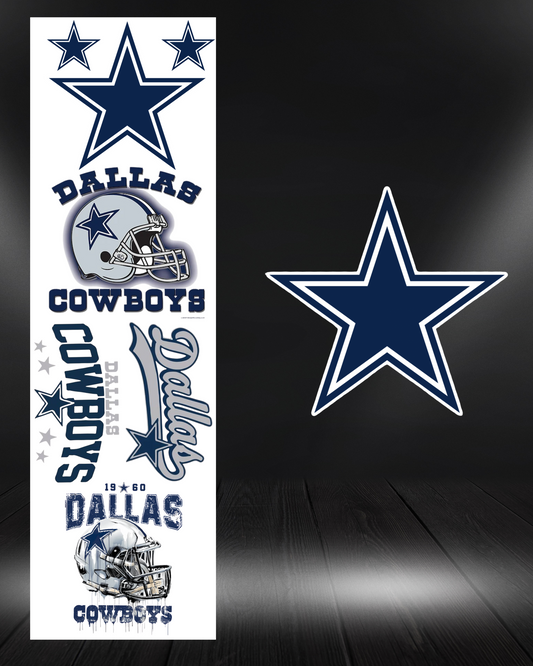 Dallas Cowboys Pre Made Gang Sheet