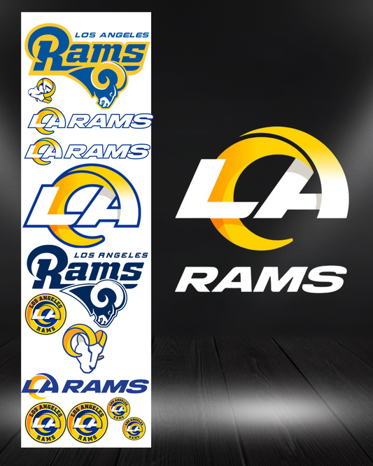 LA Rams Pre Made Gang Sheet