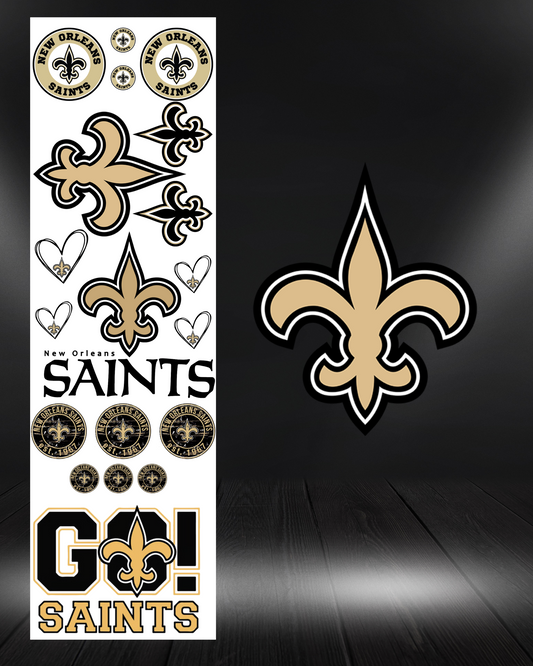 Saints Pre Made Gang Sheet