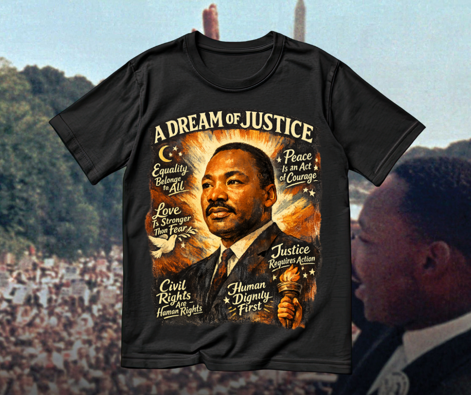A Dream of Justice Tee – MLK Heritage Edition
