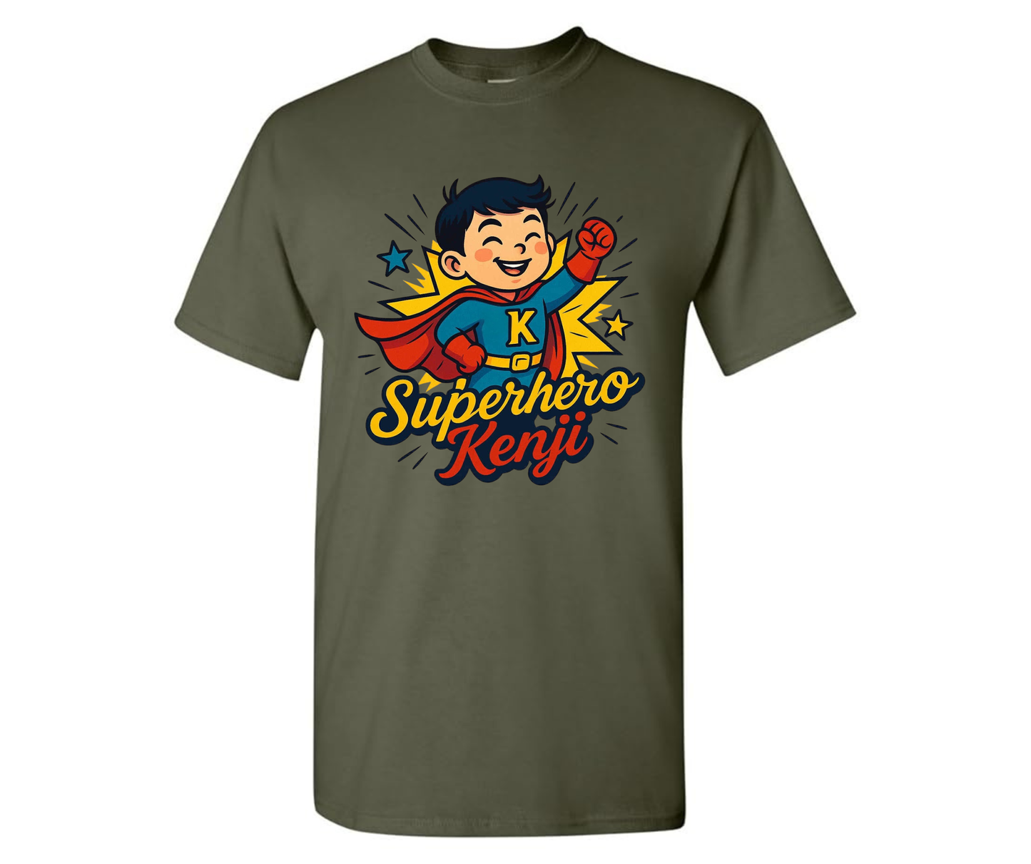 Superhero Kenji Shirts